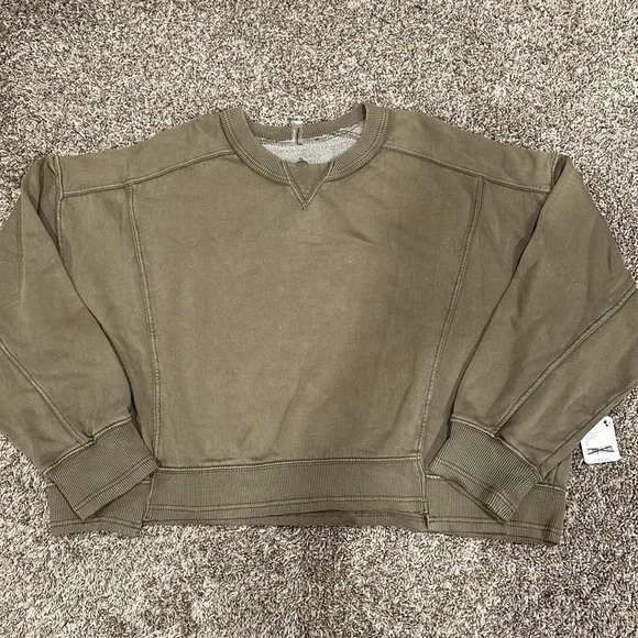 Free People Movement Intercept Crewneck Pullover Sweatshirt - Picture 7 of 7